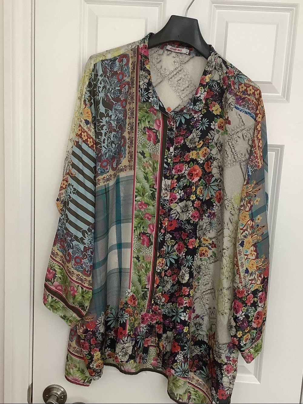 Johnny Was Invita Silk Tunic